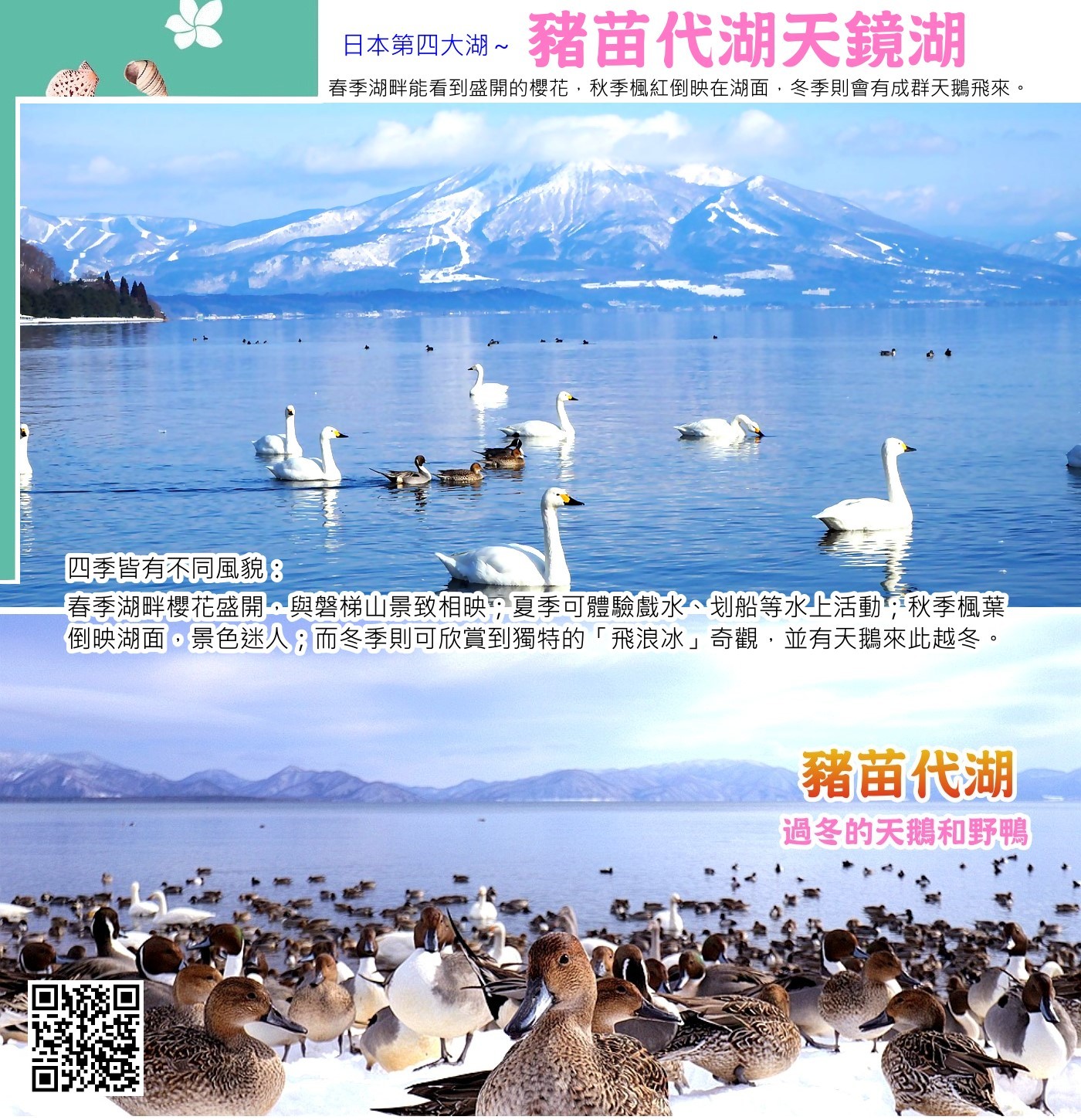 豬苗代湖。